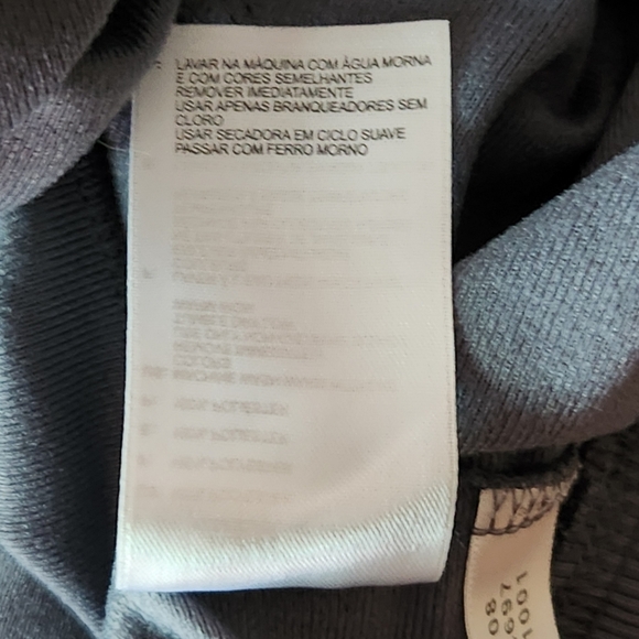 Adidas Men's Size 2XL Three Stripe Jacket Heather Gray Black Full Zip - Picture 11 of 11